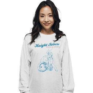 Shirts Long Sleeve Shirts, Unisex / Small / White Knight Sabers