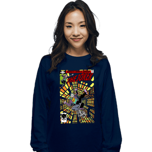 Secret_Shirts Long Sleeve Shirts, Unisex / Small / Navy Napier Joker