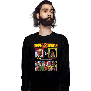 Shirts Long Sleeve Shirts, Unisex / Small / Black Eddie 2 Rumble