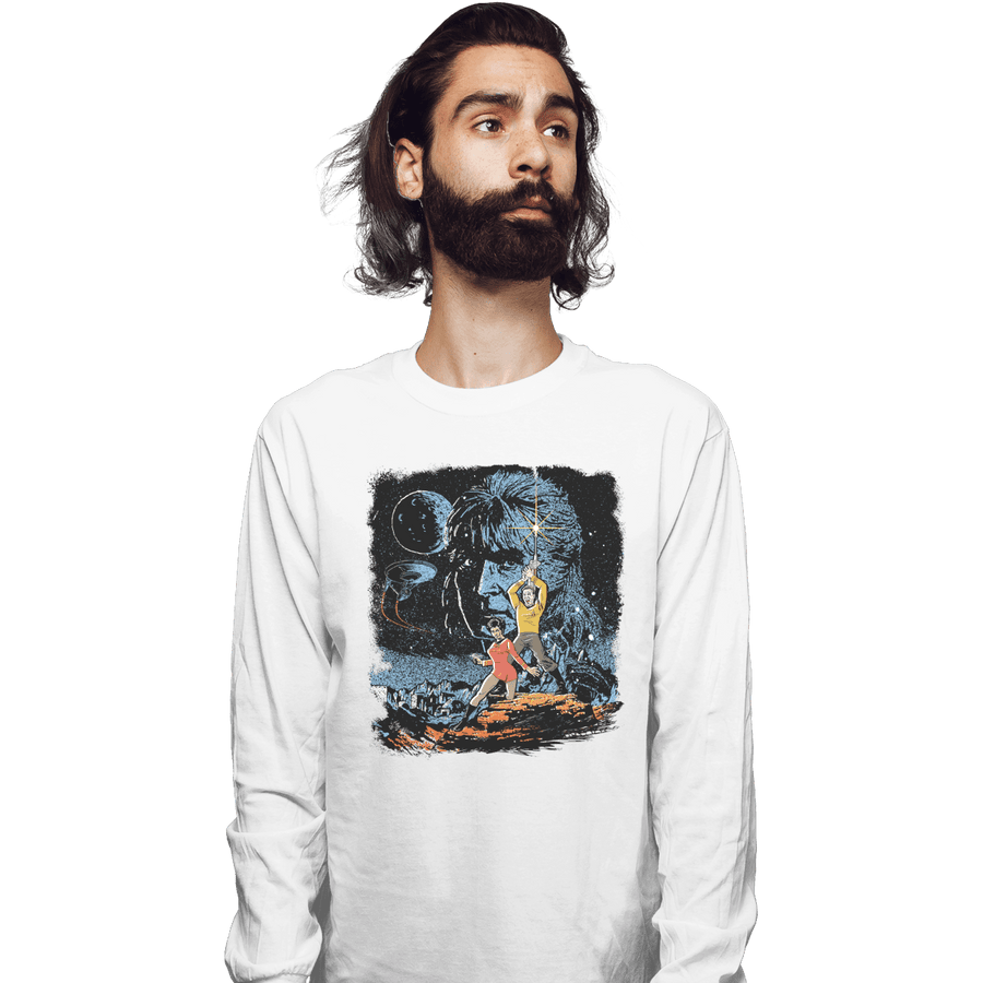 Shirts Long Sleeve Shirts, Unisex / Small / White FTT Star Trek Wars