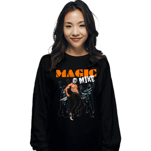 Secret_Shirts Long Sleeve Shirts, Unisex / Small / Black Magic Mike