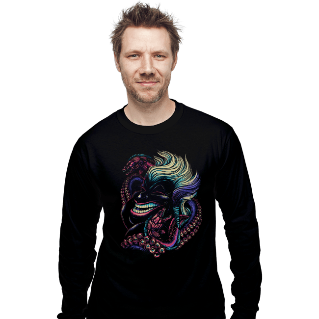 Daily_Deal_Shirts Long Sleeve Shirts, Unisex / Small / Black The Witch Of The Sea
