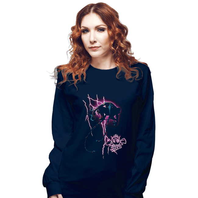 Daily_Deal_Shirts Long Sleeve Shirts, Unisex / Small / Navy The Dark Sister
