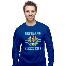 Load image into Gallery viewer, Daily_Deal_Shirts Long Sleeve Shirts, Unisex / Small / Royal Blue Brisbane Heelers
