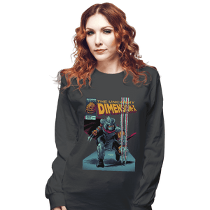 Shirts Long Sleeve Shirts, Unisex / Small / Charcoal Uncanny Dimension X