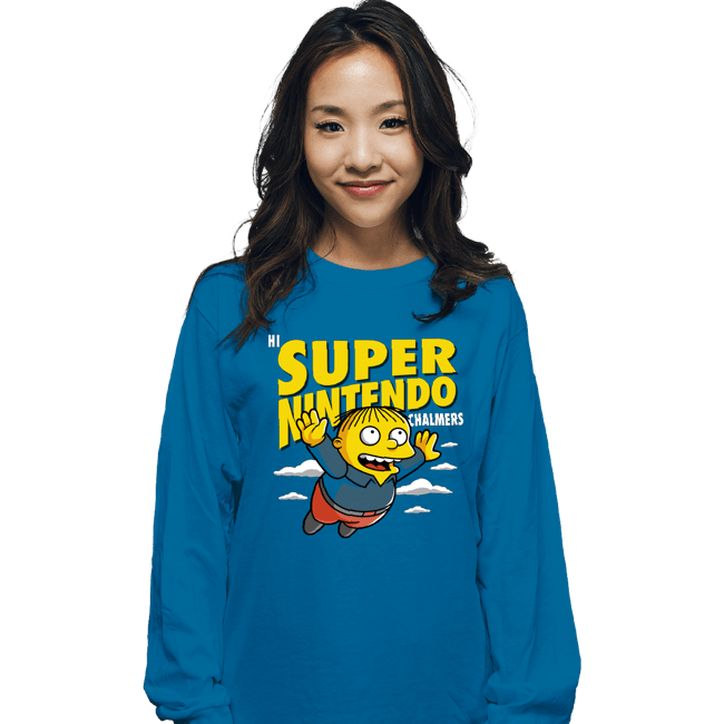 Secret_Shirts Long Sleeve Shirts, Unisex / Small / Sapphire I'm Learnding