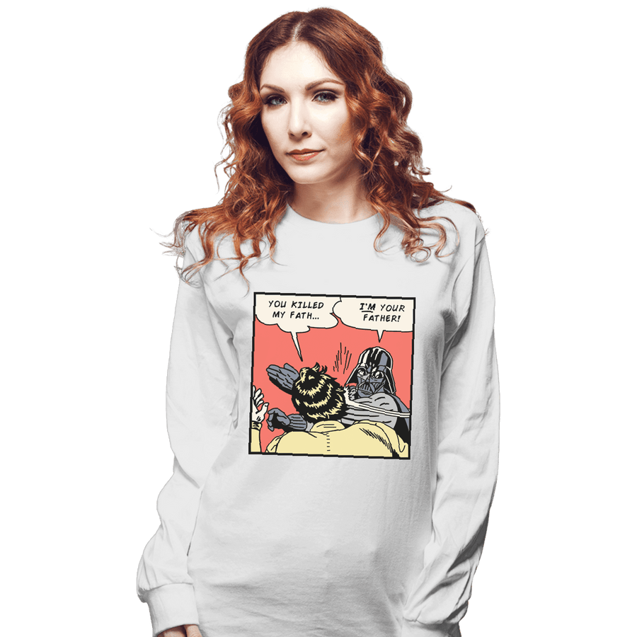 Shirts Long Sleeve Shirts, Unisex / Small / White I'M Your Father