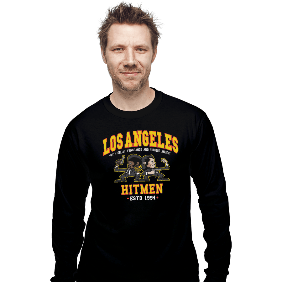 Shirts Long Sleeve Shirts, Unisex / Small / Black L.A. Hitmen