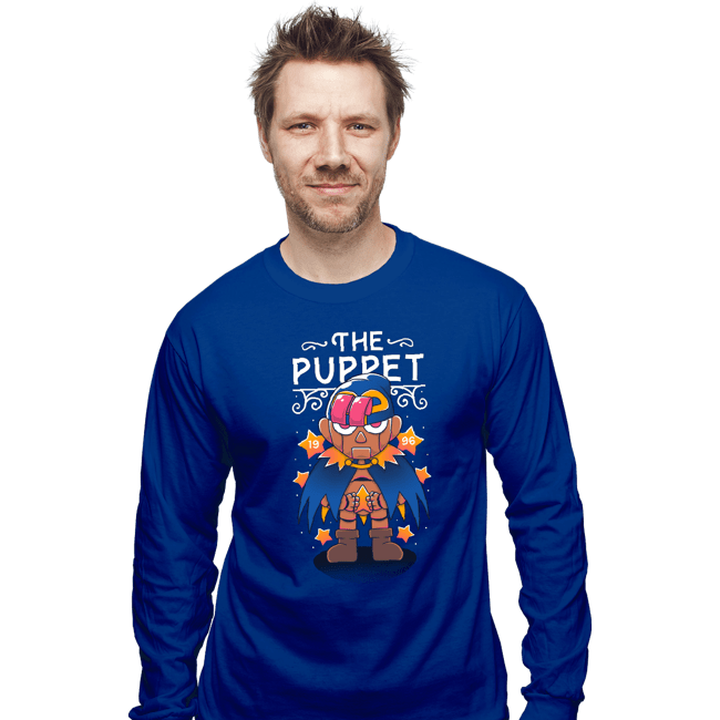 Secret_Shirts Long Sleeve Shirts, Unisex / Small / Royal Blue The Puppet