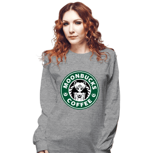 Shirts Long Sleeve Shirts, Unisex / Small / Sports Grey Moonbucks