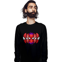 Load image into Gallery viewer, Daily_Deal_Shirts Long Sleeve Shirts, Unisex / Small / Black Multiverse Of Spiders
