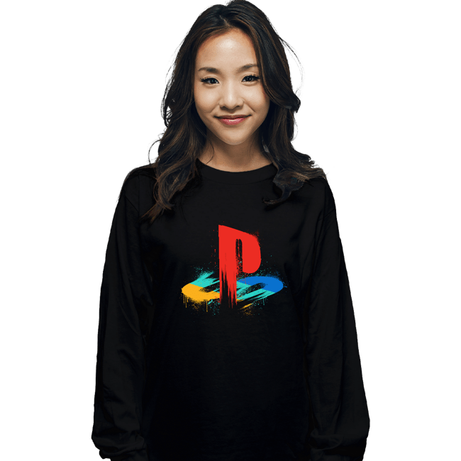 Secret_Shirts Long Sleeve Shirts, Unisex / Small / Black Ps Splashes