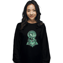 Load image into Gallery viewer, Shirts Long Sleeve Shirts, Unisex / Small / Black House Of Slytherin
