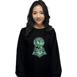 Shirts Long Sleeve Shirts, Unisex / Small / Black House Of Slytherin