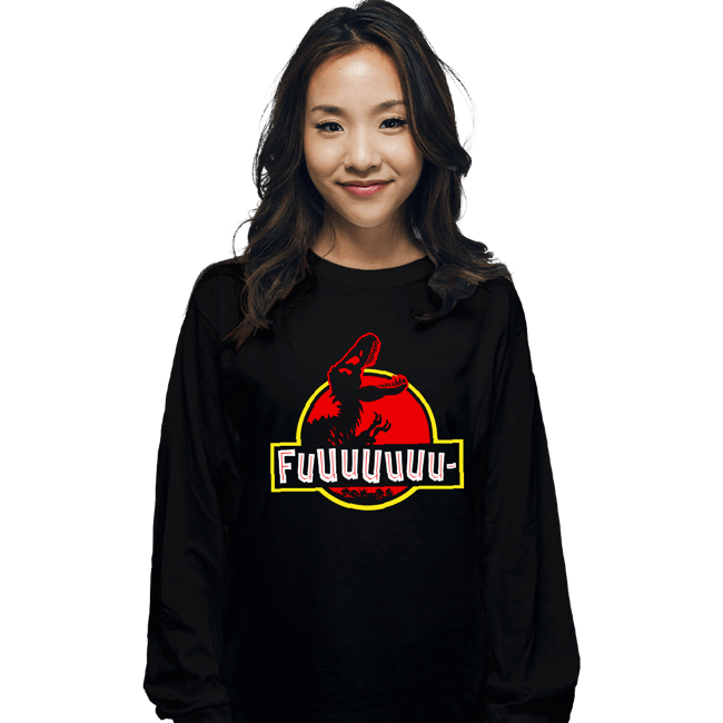 Daily_Deal_Shirts Long Sleeve Shirts, Unisex / Small / Black Fuuuuuuu Park