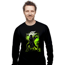 Load image into Gallery viewer, Shirts Long Sleeve Shirts, Unisex / Small / Black Cosmic Snake
