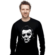 Load image into Gallery viewer, Shirts Long Sleeve Shirts, Unisex / Small / Black Shape Of Myers
