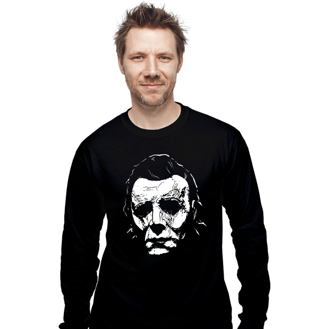Shirts Long Sleeve Shirts, Unisex / Small / Black Shape Of Myers