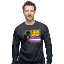 Load image into Gallery viewer, Shirts Long Sleeve Shirts, Unisex / Small / Charcoal Jules Windu
