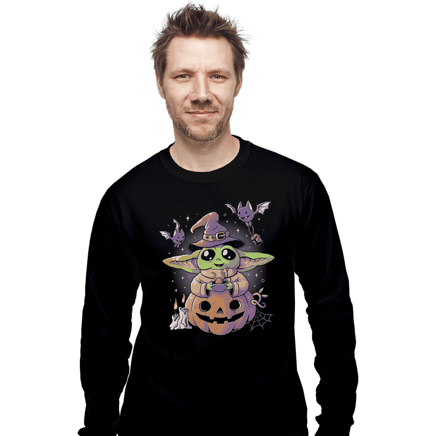Shirts Long Sleeve Shirts, Unisex / Small / Black Spooky Baby