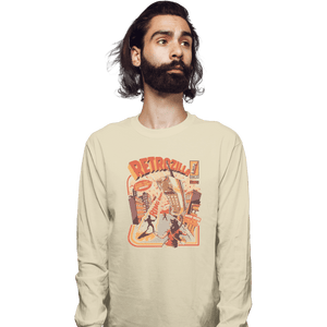 Shirts Long Sleeve Shirts, Unisex / Small / Natural Retro Phonezilla
