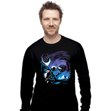 Load image into Gallery viewer, Daily_Deal_Shirts Long Sleeve Shirts, Unisex / Small / Black Traces Of Stars
