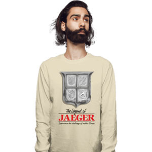 Shirts Long Sleeve Shirts, Unisex / Small / Natural The Legend Of Jaeger