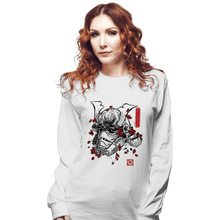 Load image into Gallery viewer, Daily_Deal_Shirts Long Sleeve Shirts, Unisex / Small / White The Samurai Trooper
