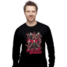 Load image into Gallery viewer, Shirts Long Sleeve Shirts, Unisex / Small / Black Legend of Horror
