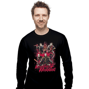 Shirts Long Sleeve Shirts, Unisex / Small / Black Legend of Horror