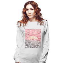 Load image into Gallery viewer, Shirts Long Sleeve Shirts, Unisex / Small / White Africa
