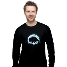 Load image into Gallery viewer, Shirts Long Sleeve Shirts, Unisex / Small / Black Moonlight Appa
