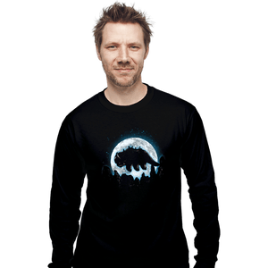 Shirts Long Sleeve Shirts, Unisex / Small / Black Moonlight Appa