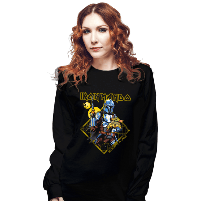 Daily_Deal_Shirts Long Sleeve Shirts, Unisex / Small / Black Somewhere In Space