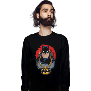 Shirts Long Sleeve Shirts, Unisex / Small / Black Dark Knight Drip