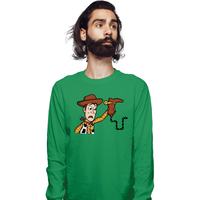 Secret_Shirts Long Sleeve Shirts, Unisex / Small / Irish Green Snake In My Boot