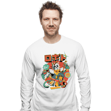 Load image into Gallery viewer, Daily_Deal_Shirts Long Sleeve Shirts, Unisex / Small / White Neko Roboto
