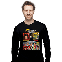 Load image into Gallery viewer, Daily_Deal_Shirts Long Sleeve Shirts, Unisex / Small / Black Jim Carrey Fight Night

