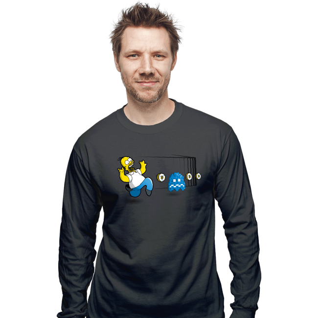 Daily_Deal_Shirts Long Sleeve Shirts, Unisex / Small / Charcoal Fat-Man