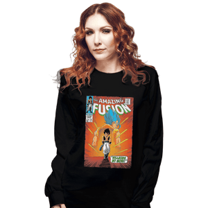 Shirts Long Sleeve Shirts, Unisex / Small / Black The Amazing Fusion