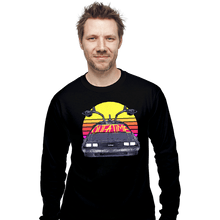 Load image into Gallery viewer, Secret_Shirts Long Sleeve Shirts, Unisex / Small / Black 80s Outatime

