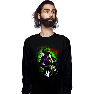 Shirts Long Sleeve Shirts, Unisex / Small / Black The Prince Of Crime