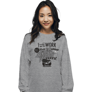 Secret_Shirts Long Sleeve Shirts, Unisex / Small / Sports Grey Couch Timeline