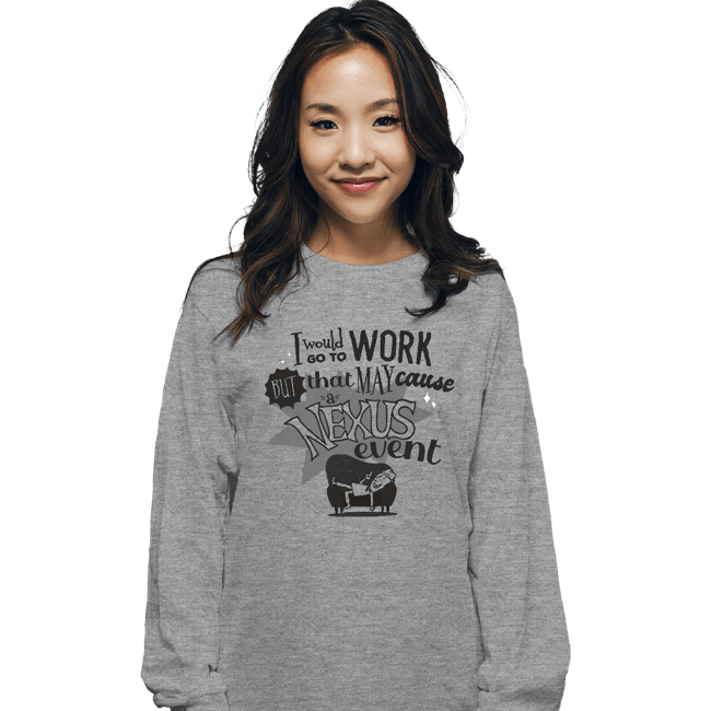 Secret_Shirts Long Sleeve Shirts, Unisex / Small / Sports Grey Couch Timeline