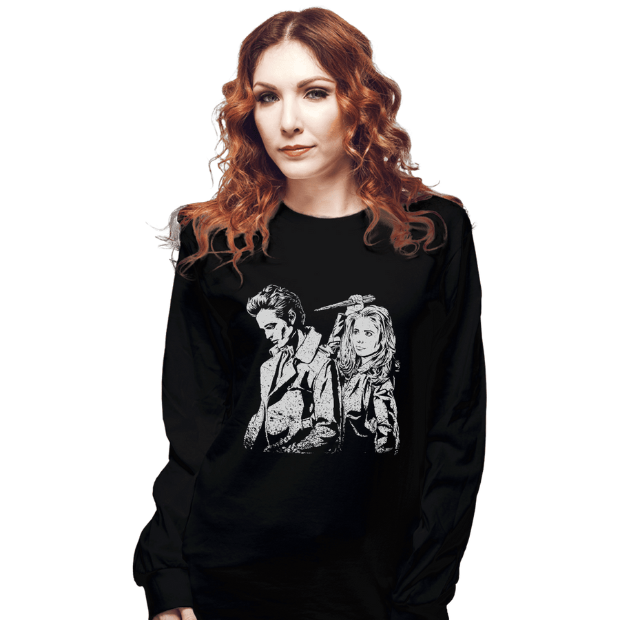 Shirts Long Sleeve Shirts, Unisex / Small / Black Edward Slayer