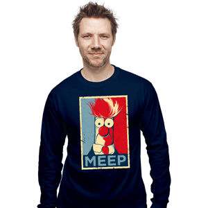 Daily_Deal_Shirts Long Sleeve Shirts, Unisex / Small / Navy MEEP