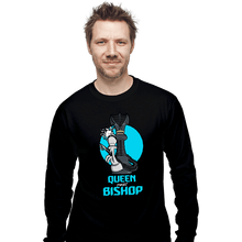 Load image into Gallery viewer, Secret_Shirts Long Sleeve Shirts, Unisex / Small / Black Queen VS  Bishop

