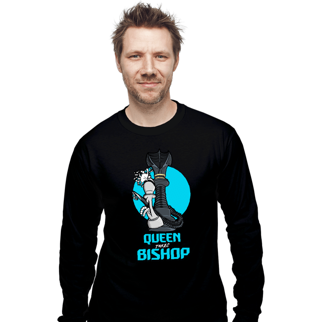 Secret_Shirts Long Sleeve Shirts, Unisex / Small / Black Queen VS  Bishop