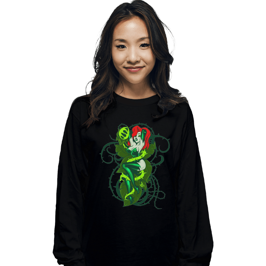 Shirts Long Sleeve Shirts, Unisex / Small / Black Poison Ivy