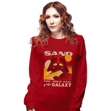 Load image into Gallery viewer, Shirts Long Sleeve Shirts, Unisex / Small / Red Sand, The True Evil Of The Galaxy
